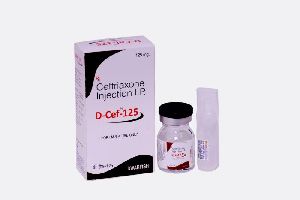 Ceftriaxone 125mg Injection