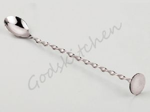 Bar Spoon with Muddler Top