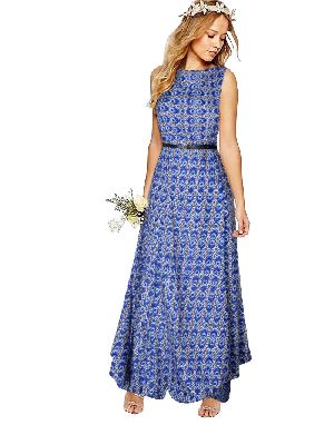 G-53 Morpich Blue Gown