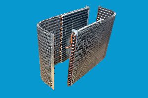 Curved condensers
