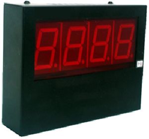 DIGITAL LINE FREQUENCY METER (4 DIGITS  WALL MOUNTING)