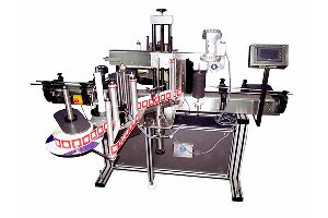 Compact Double Side Vertical Labeling Machine