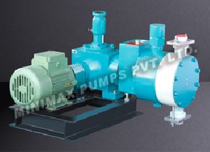hydraulic actuated diaphragm pumps