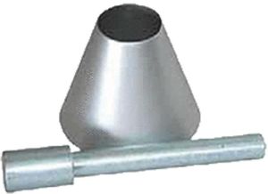 Sand Absorption Cone and Tamper