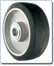 rubber bonded wheel