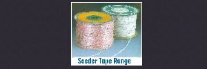 Seeder tape range