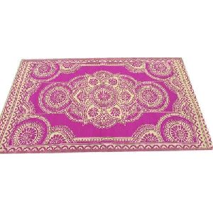Pink Printed Floor Mats