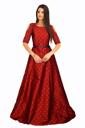 G-61 Sofia Red Gown