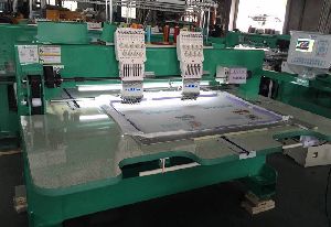 Two heads Embroidery machine