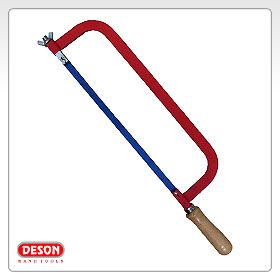 HACKSAW FRAME FIXED WOODEN HANDLE