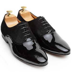 Synthetic Non Leather Oxford Suede Shoes