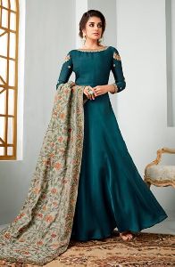 Designer Abaya Style Anarkali Suit