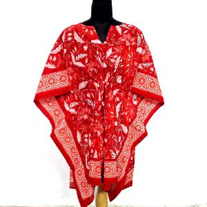 Block Printed Kaftan