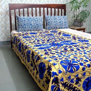 Twin Size Suzani Bedspread