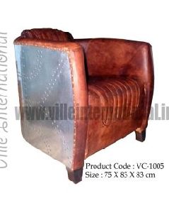 Aviator style Vintage Sofa