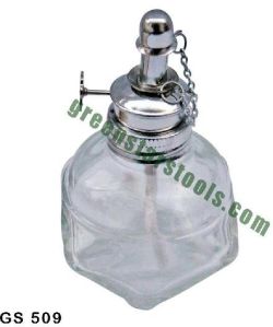 ALCOHAL LAMP/BURNER GLASS ADJUSTABLE