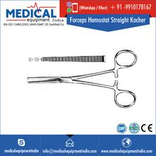 Stainless Steel Spring Type Forceps Hemostat Straight