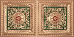 Gold / Green / Red - Decorative Ceiling Tiles