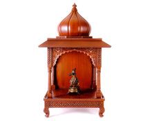 Antique Carved Wooden Temple