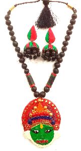 ancient Designer Handmade Terracotta Necklace