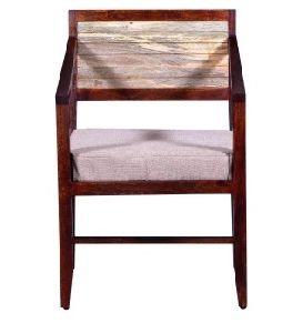 Antique Indian Solid Wood in Dual Tone Arm Chair