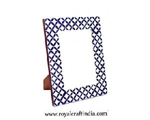 RESIN, WOODEN PHOTO FRAME