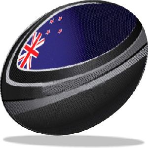 football rugby ball keychain