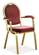 Steel Banquet Chair with Arms