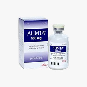 Alimta 100 mg & 500 mg vial