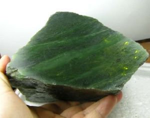 Green Jade Agate stone Slab Slice