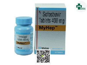 Myhep 400mg Tablets Sofosbuvir Tablets