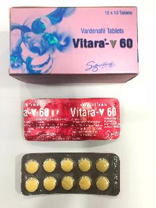 Generic Vardenafil - Vitara 60 MG Tablets