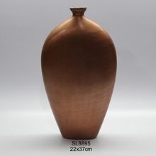 Cast Aluminium Vase Copper
