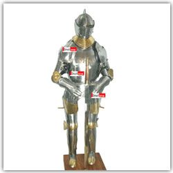 White Knight Milanese style suit of armor