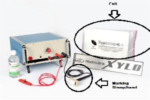 electrolytic marking machine
