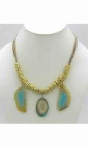 Natural Stone Look Necklace