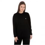 Warm Black Female Fleece Sweatshirt