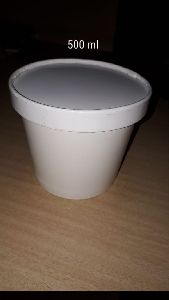 Paper containers with paper lids