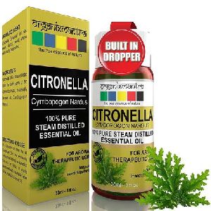 Citronella Steam Distilled Essential Oil