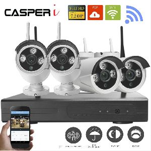 2MP Wireless Security Camera CCTV NVR System