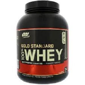 Optimum nutrition on gold standard 100% whey protein strwbry 2lb