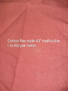 Dyed Cotton Flex Fabric