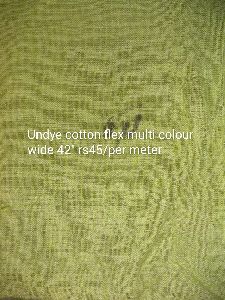 Undyed Cotton Flex Fabric