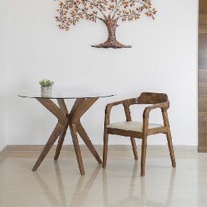 Dover Dining Chair by Walnut Finish