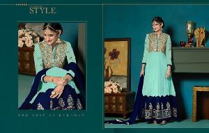 Georgette fabric,Embroidery workSalwar Kameez Suits Dress Material