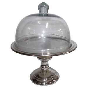 Cake Stand with Glass Cover