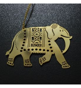 Golden Elephant Bookmark
