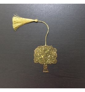 Golden Tree Bookmark