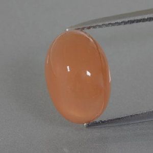 10x14mm Natural Peach Moonstone Oval Cabochon