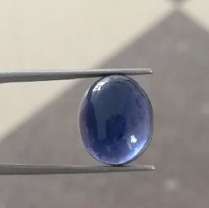 4x3mm Natural Iolite Oval Cabochon
